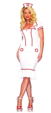 Miss Diagnosis Costume - - Fancy Dress Ups